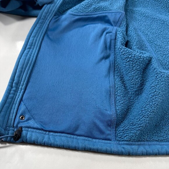 North Face Full Zip Fleece Jacket Mens Classic Half Dome Long Sleeve Vintage - Picture 10 of 16